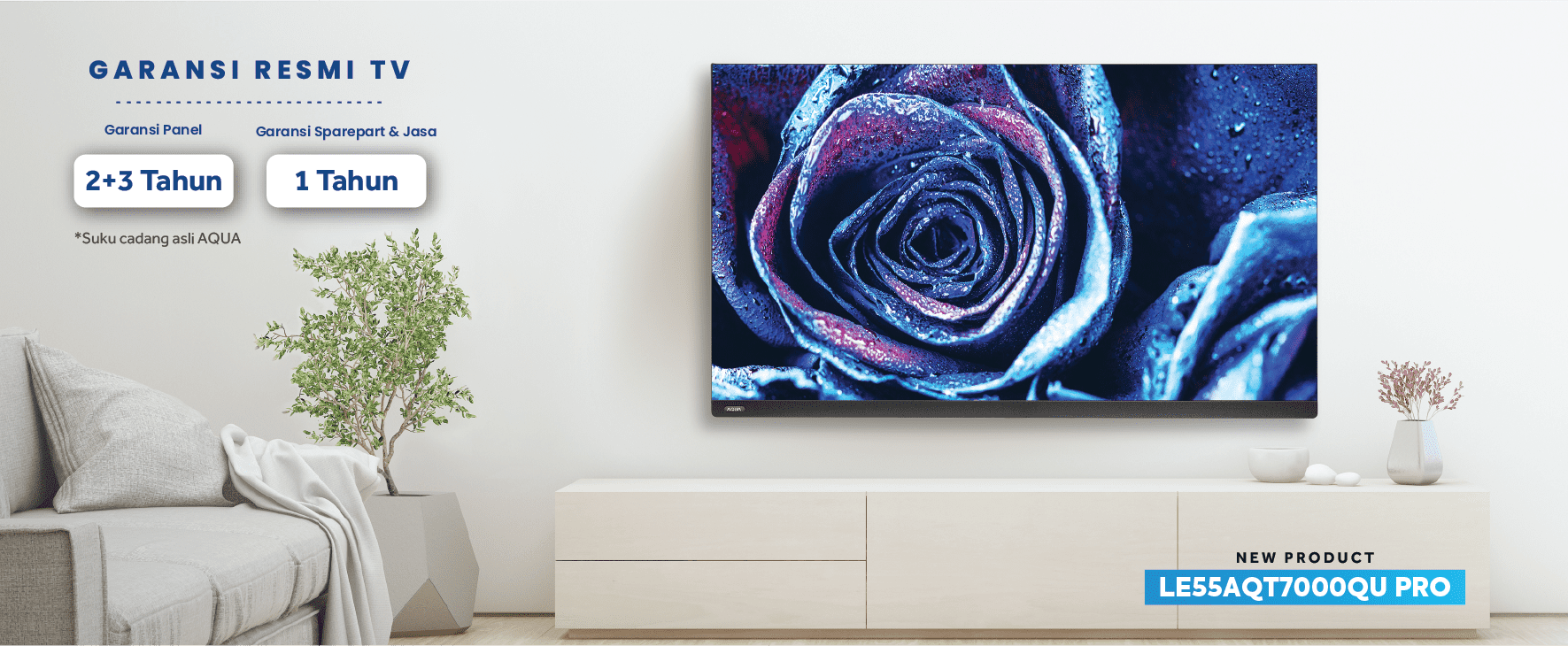 TV AQUA Elektronik LE55AQT7000QU PRO